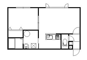 Ｃｌａｉｒ（クレール） 202 ｜ 北海道旭川市東光三条1丁目（賃貸アパート1LDK・2階・42.32㎡） その2