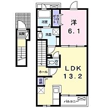 ローマアリエス．Ｂ 202 ｜ 茨城県神栖市柳川（賃貸アパート1LDK・2階・46.90㎡） その2