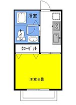 グラシアス・ベイone 107 ｜ 茨城県神栖市木崎（賃貸アパート1K・1階・26.45㎡） その2