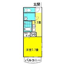 ミルキーウェイ3ｒｄ 205 ｜ 茨城県神栖市知手中央6丁目（賃貸マンション1R・2階・27.06㎡） その2