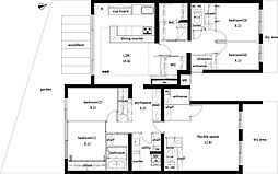 瀬田サンケイハウス南棟 5LDKの間取図画像