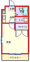 アベニューB 304 ｜ 埼玉県熊谷市拾六間（賃貸アパート1K・3階・23.18㎡） その2