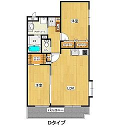 ルーチェ 2LDKの間取図画像