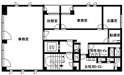 OF信濃町ビル ワンルームの間取図画像
