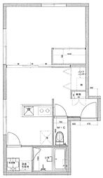 ライオネス浜松町 ワンルームの間取図画像