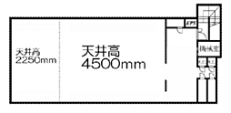 百番館 ワンルームの間取図画像