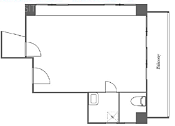間取図画像 ワンルーム