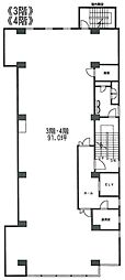 港南日成ビル ワンルームの間取図画像