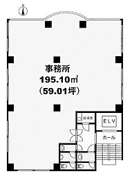 彰文ビル ワンルームの間取図画像