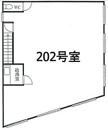 松本ビル ワンルームの間取図画像