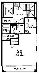 間取図画像 ワンルーム