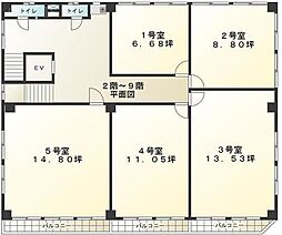 間取図画像 ワンルーム