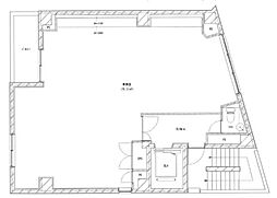 タイムズビルデング ワンルームの間取図画像