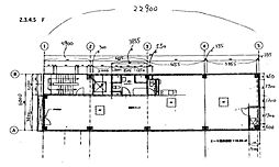フロアーアンドウォールズ八丁堀 ワンルームの間取図画像