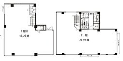 小池ビル ワンルームの間取図画像