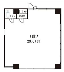 小池ビル ワンルームの間取図画像