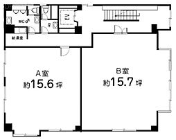 永井ビル ワンルームの間取図画像