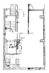 太陽ビル ワンルームの間取図画像