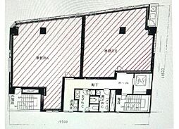 第2大生ビル ワンルームの間取図画像