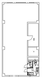 コセイビル ワンルームの間取図画像