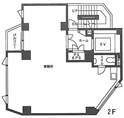 平清ビル ワンルームの間取図画像