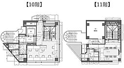 NOVELWORKGotanda ワンルームの間取図画像