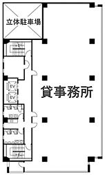 楓第2ビル ワンルームの間取図画像