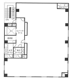 圭盟ビル ワンルームの間取図画像