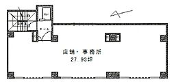 セントラル本八幡ビル ワンルームの間取図画像