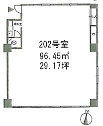 シュロス浅草 ワンルームの間取図画像