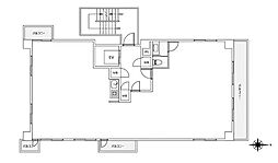 ラミアール御徒町 ワンルームの間取図画像