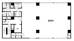 第7NYビル ワンルームの間取図画像