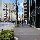 ビル前面道路
