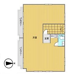 守田ビル ワンルームの間取図画像