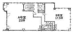 サトービル ワンルームの間取図画像