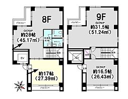 PACIFICBUILDING ワンルームの間取図画像