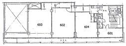東京銀座ビルディング ワンルームの間取図画像