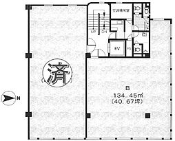 錦町1丁目ビル ワンルームの間取図画像