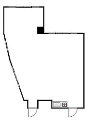フラットウェル高輪 ワンルームの間取図画像
