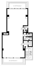 相模屋第五ビル ワンルームの間取図画像