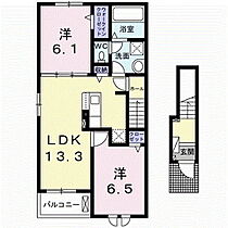 長野県小諸市紺屋町（賃貸アパート2LDK・2階・59.58㎡） その2