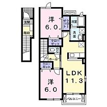 長野県小諸市大字市（賃貸アパート2LDK・2階・58.48㎡） その2