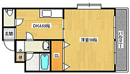 間取図画像 1DK
