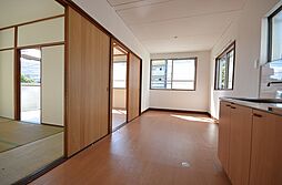 渡辺ビル 201 2階2LDKのリビング/ダイニング