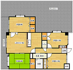 間取図画像 4LDK