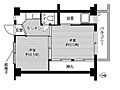 ビレッジハウス安古市2号棟2階4.3万円