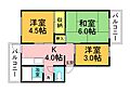 住田マンション4階4.5万円