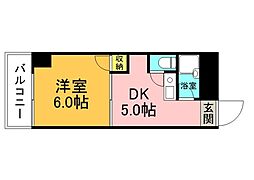 MyLittleMaison 1DKの間取図画像