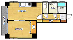 Feiz並木通り 1DKの間取図画像