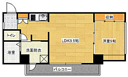 Domani 1LDKの間取図画像